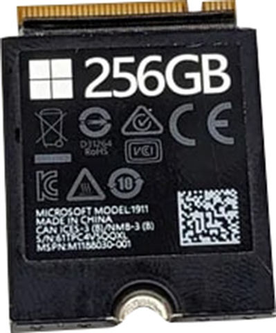 Microsoft 1911 256GB 2230 M.2 NVMe SSD - CeX (UK): - Buy, Sell, Donate